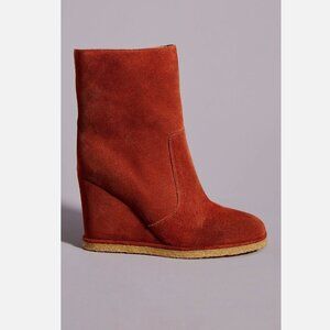 New Jeffrey Campbell Wedge Calf Boots Size 7 MSRP: $188